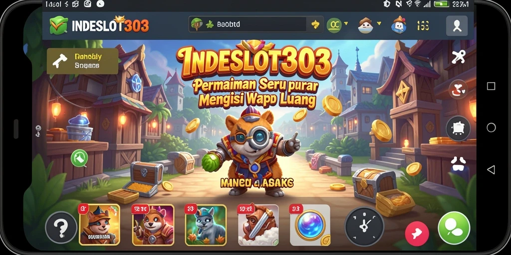 Tampilan gameplay seru INDESLOT303 dengan grafis menarik.