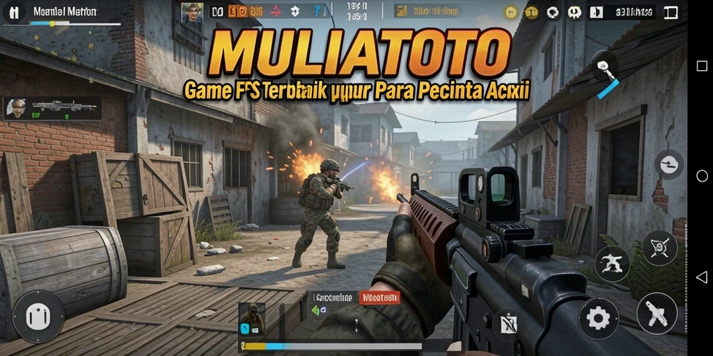 Gameplay seru dengan grafis menakjubkan dalam MULIATOTO.