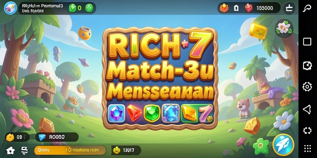 Tampilan gameplay RICH7 yang menarik dan seru.